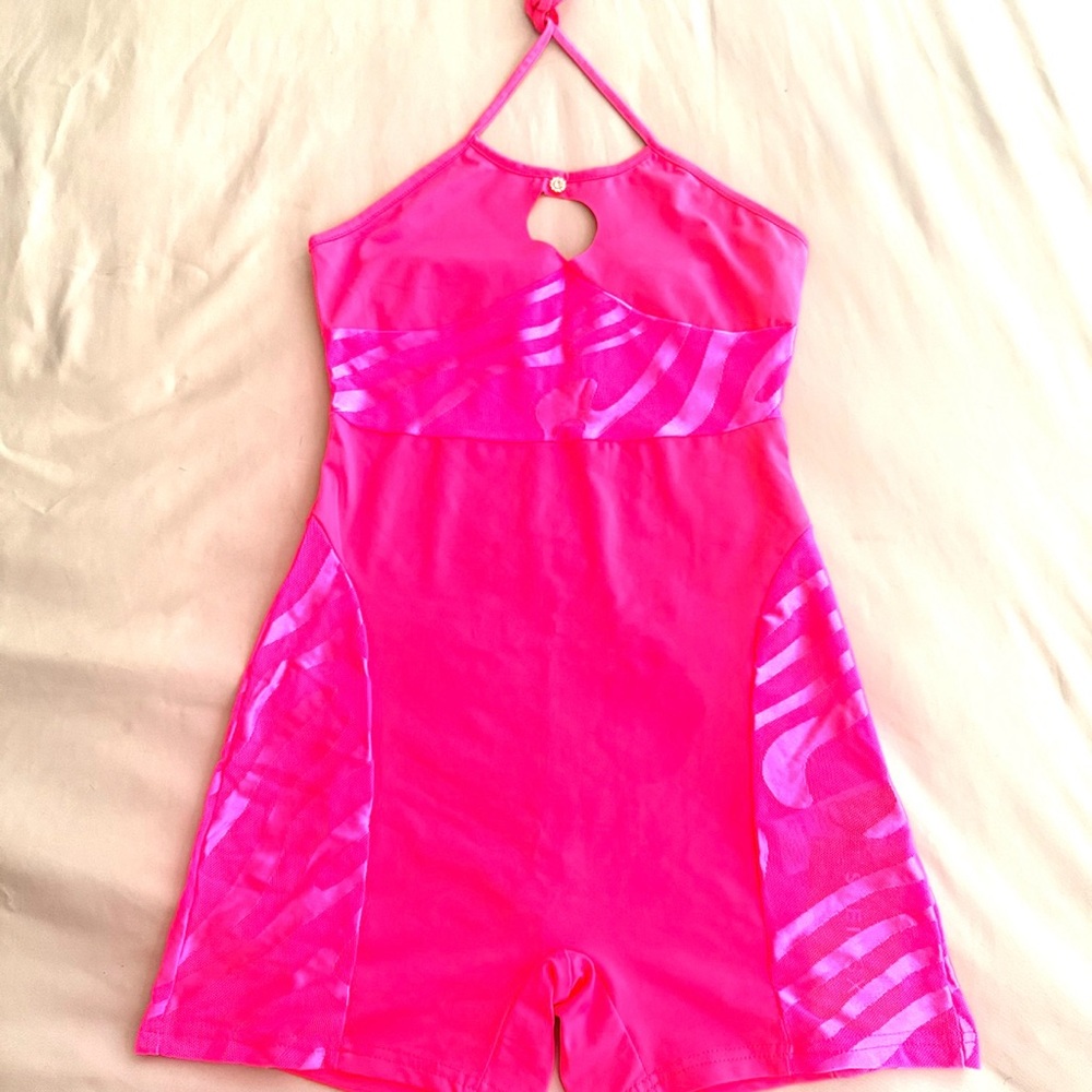 SHEIN Neon Pink Swimsuit